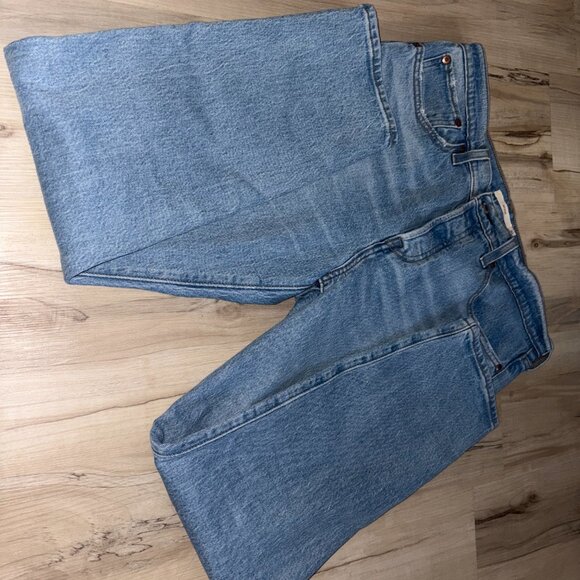 Levi's Light- Medium Wash Buttonfly Wedgie Jeans 30 - Picture 8 of 8